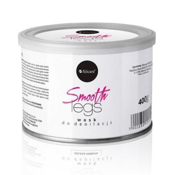 Varmt Vax - Smooth Legs - Honey Silcare 400 gram Ljusbrun