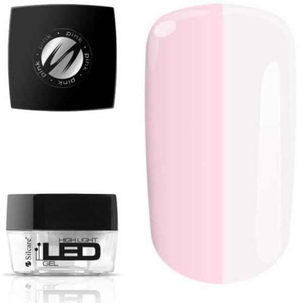 High Light LED Gel - Builder Pink - 15 g - Silcare Pink