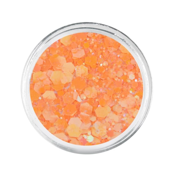 Glitter - kuusikulmio - Primavera - 04 Orange