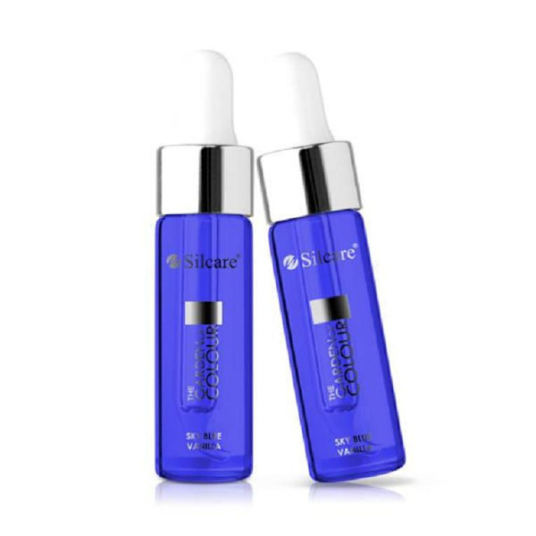 Nagelbandsolja - 15 ml - Pipett - Vanilj - Silcare Blue