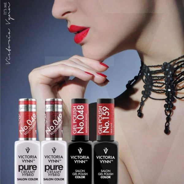 Victoria Vynn - Pure Creamy - 049 Remember Me - Gellack Dark red