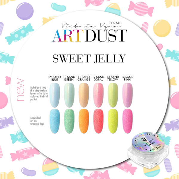 Nagelglitter - Sand Yellow - 2g - Victoria Vynn Yellow