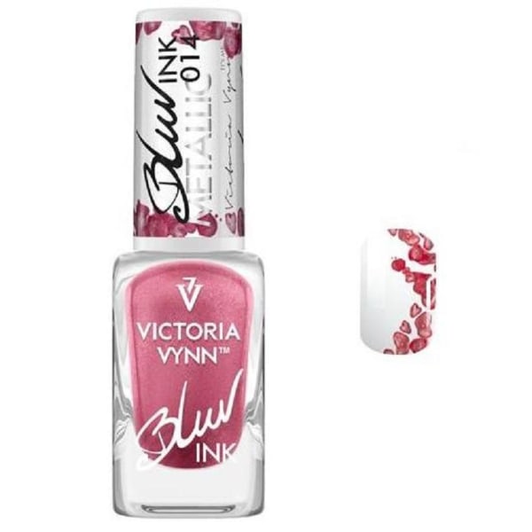 Victoria Vynn - Blur Ink - 014 Metallic - Dekorativ lak Pink