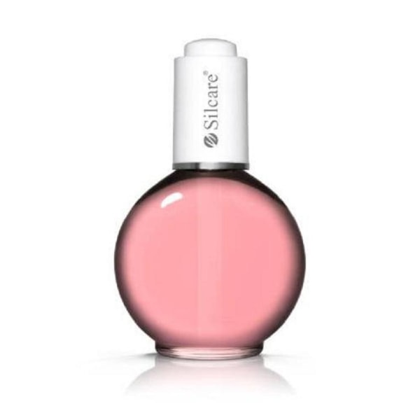 Silcare - Nagelbandsolja - Blommor - 75 ml Rosa