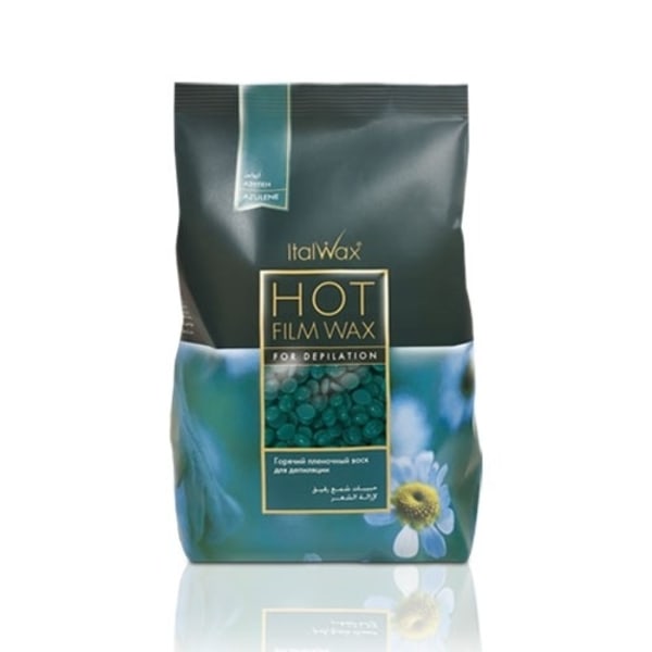 10x1kg Azulene - Vax i flingor (Filmvax) - Italwax Grön