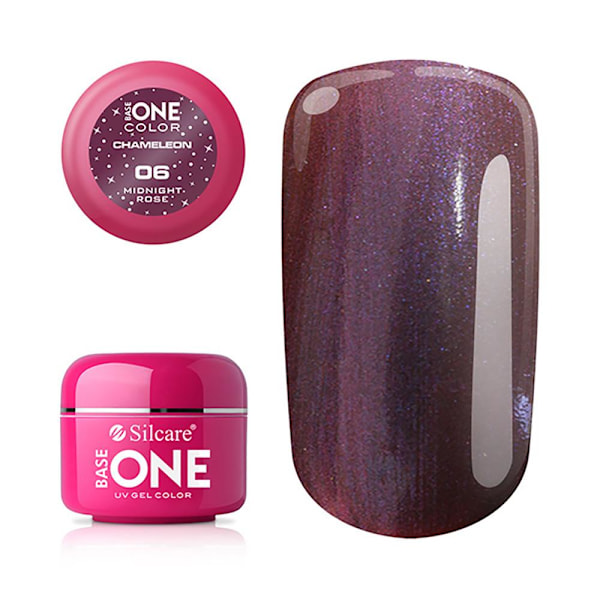 Base one - UV Gel - Chameleon - Midnight Rose - 06 - 5 gram multifärg