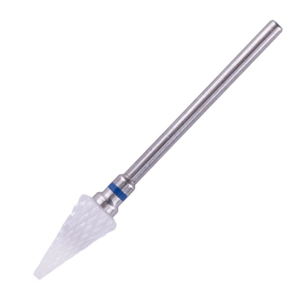 Keramisk slip bits - Vit / Blå - Triangel kon - M 3/32 White
