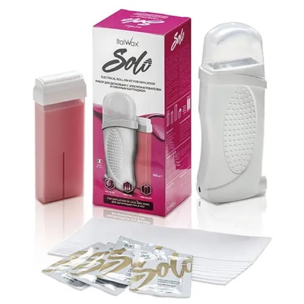 Italwax - Solo - Roll-on kit - Voks Pink