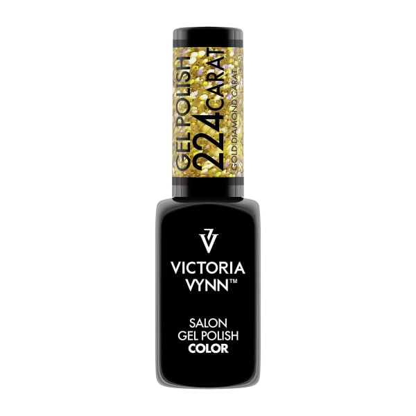 Victoria Vynn - Gel Polish - 224 Gold Diamond - Gellack Guld