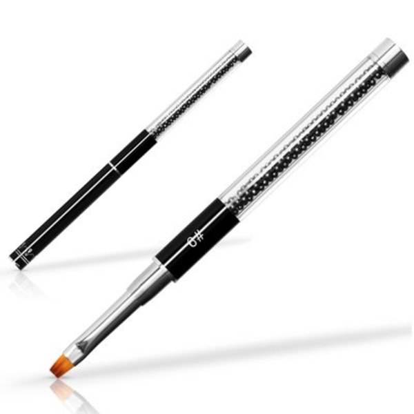Børste - Stålkugler Gel Brush - Sort - 6 mm