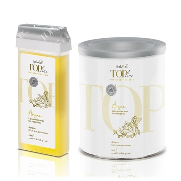 24x100g Argan - Roll on vax - Top Line - Italwax Gul