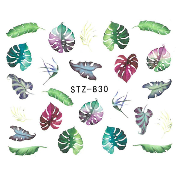 Vesitarrat - Lehdet - STZ-830 - Kynsille Multicolor