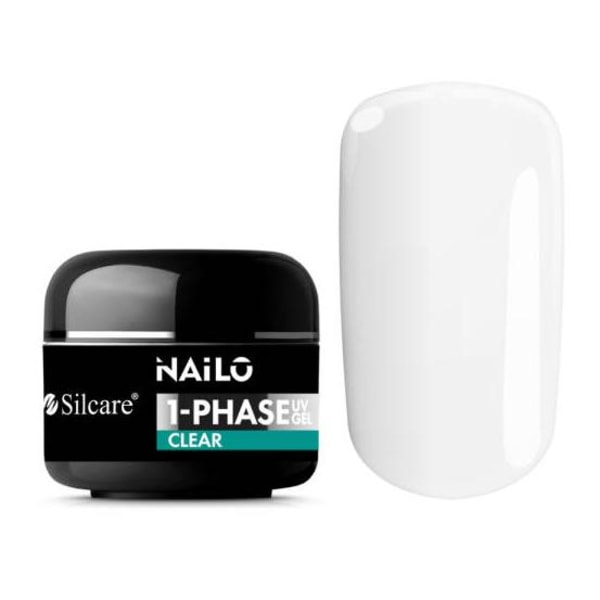 Silcare - Nailo - Klar 15g - Tyk Transparent