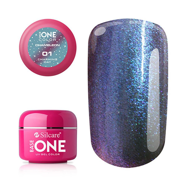 Base one - UV Gel - Chameleon - Charming Day - 01 - 5 gram Multicolor