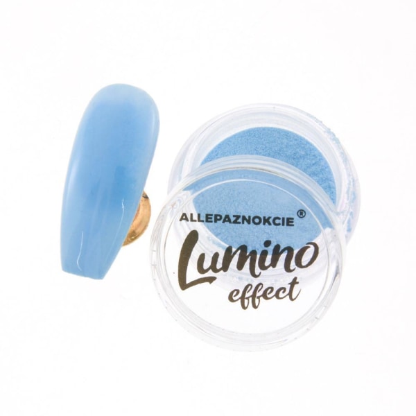 Effektpulver - Självlysande - Lumino - 11 Ljusblå