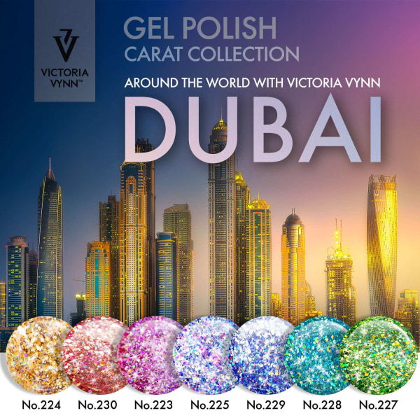 Victoria Vynn - Gel Polish - 224 Gold Diamond - Gellack Guld