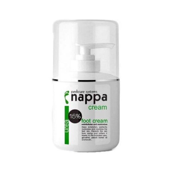 Nappa - Pedikyr system - Fotkräm 15% Urea - 250 ml Vit