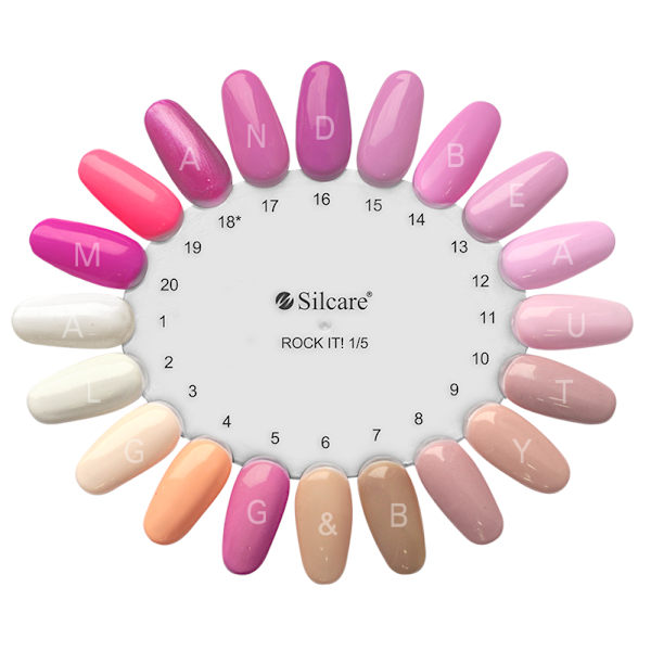 Silcare - Rock IT - Hybrid gel - 8g - Färg: #116 Koppar