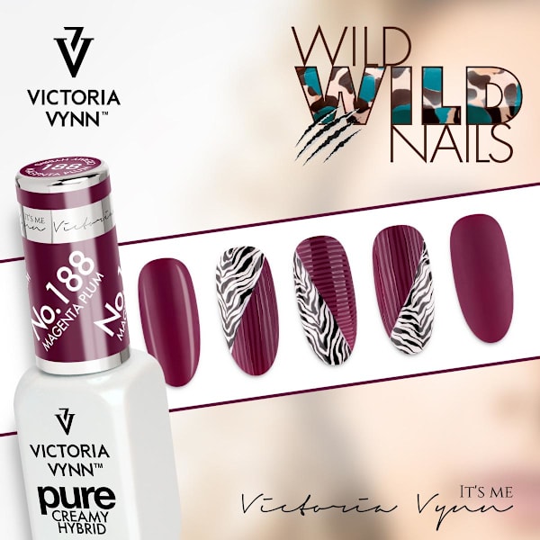 Victoria Vynn - Pure Creamy - 188 Magenta Plum - Gellack Plommon