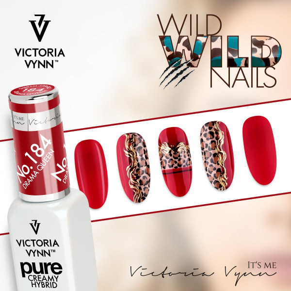 Victoria Vynn - Pure Creamy - 184 Drama Queen - Gel polish Dark red