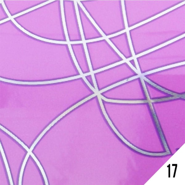 Nagelfolie / folie - för nageldekorationer - #12-17 - 100 cm multifärg