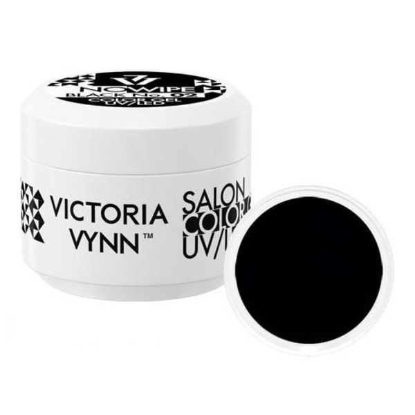 Victoria Vynn - Art Gel 3D - No Wipe - 02 Black - Gelé Svart