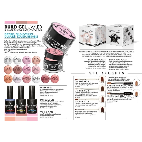 Victoria Vynn - Builder 15 ml - Delicate Rouge 16 - Jelly Light pink