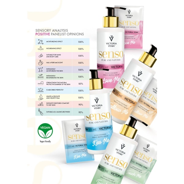Victoria Vynn - Handkräm - Senso - Follow me - 250 ml Vit