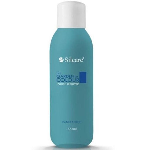 Silcare - Nagellacksborttagning - 570 ml - Vanilj Blå