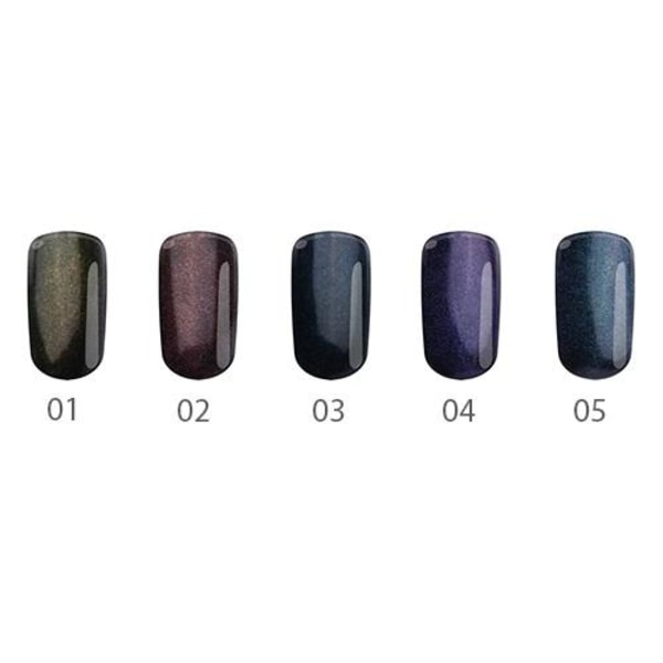 Base one - UV Gel - Mystic Aurora - Violet Sparkle - 04 - 5 gram Purple