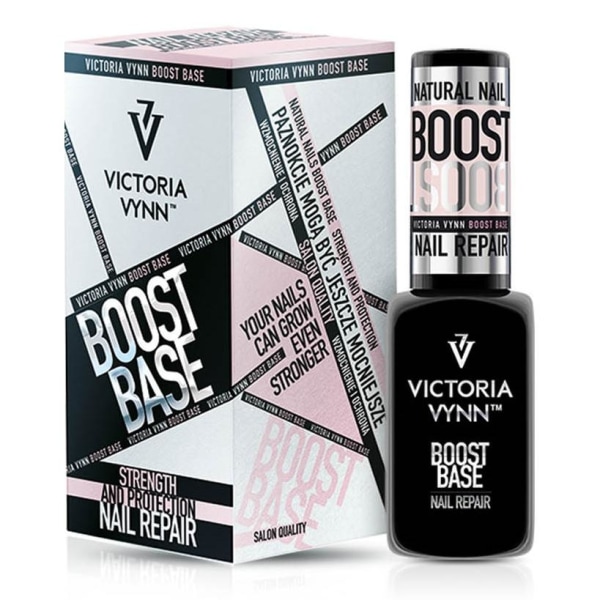 Victoria Vynn - Boost Base 2in1 - 8ml - Kynsien korjaaja Transparent