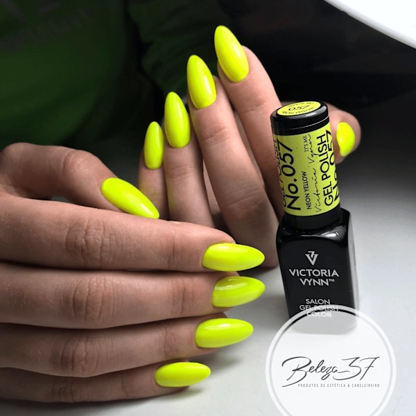 Victoria Vynn - Gel Polish - 057 Neon Yellow - Gellack Gul