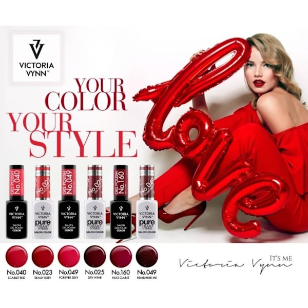Victoria Vynn - Pure Creamy - 025 Dry Wine - Gellack Dark red