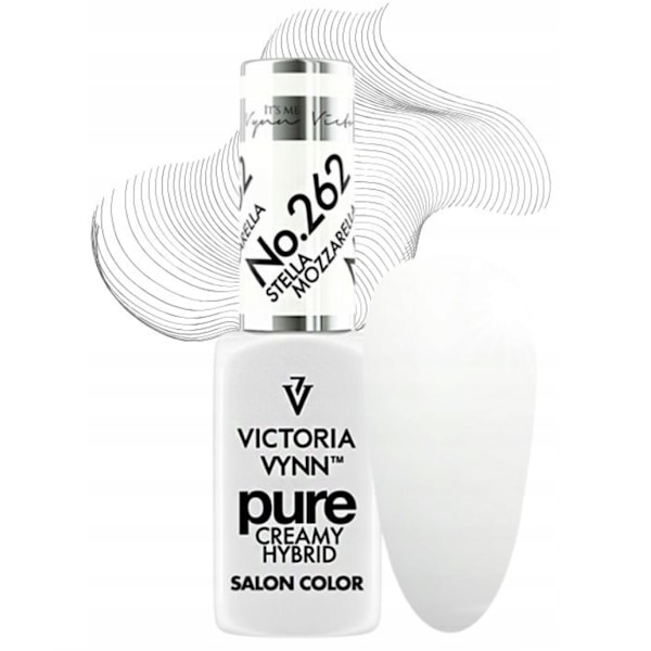 Victoria Vynn - Pure Creamy - 262 Stella Mozzrarella - Gellack Vit