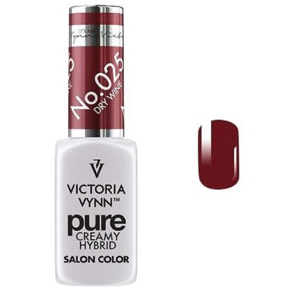 Victoria Vynn - Pure Creamy - 025 Dry Wine - Geel Polish Dark red