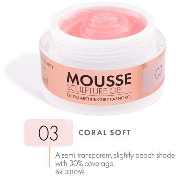 Victoria Vynn - Mousse Sculpture gel - 50ml - Coral Soft 03 Rosa