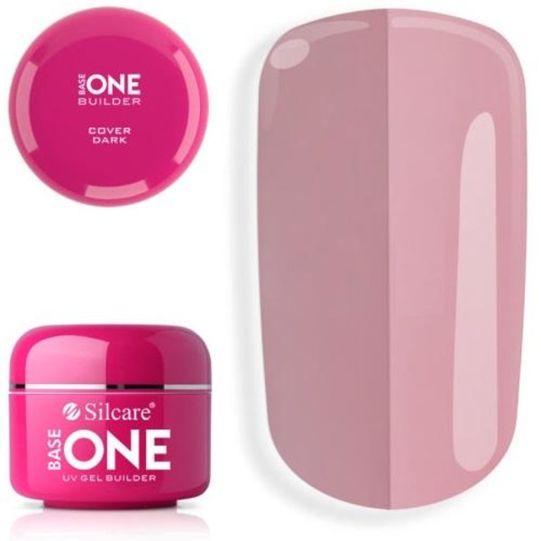 Base One - Builder - Cover mørk - 30 gram - Silcare Dark pink