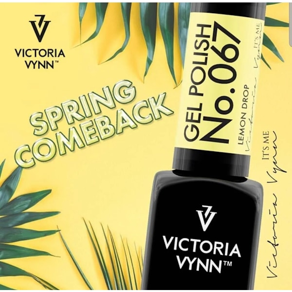 Victoria Vynn - Gel Polish - 067 Lemon Drop - Gellack Yellow