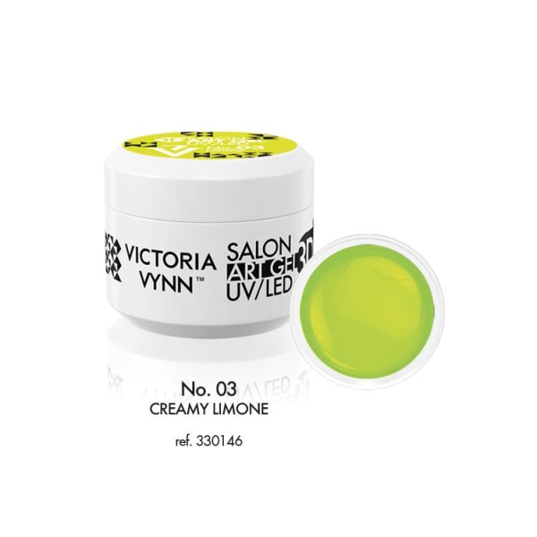 Victoria Vynn - Art Gel 3D - 03 Creamy Limone - Gel Lime green