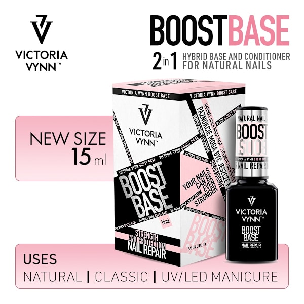 Victoria Vynn - Boost Base 2in1 - 8ml - Nagelreparerare Transparent