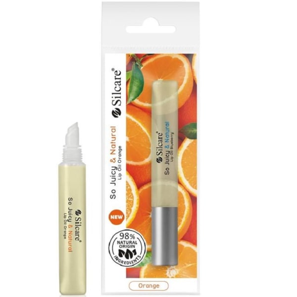 Huuliöljy QUIN So Juicy & Natural Orange 10 ml Transparent