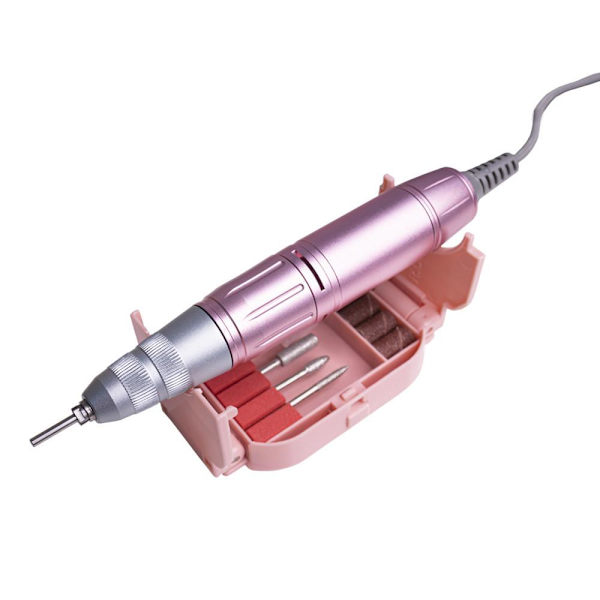 Sähköinen kynsiviila - JMD102 Pro - 35000 RPM - Vaaleanpunainen Pink