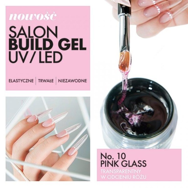 Victoria Vynn - Builder 15ml - Pink Glass 10 - Gelé Ljusrosa