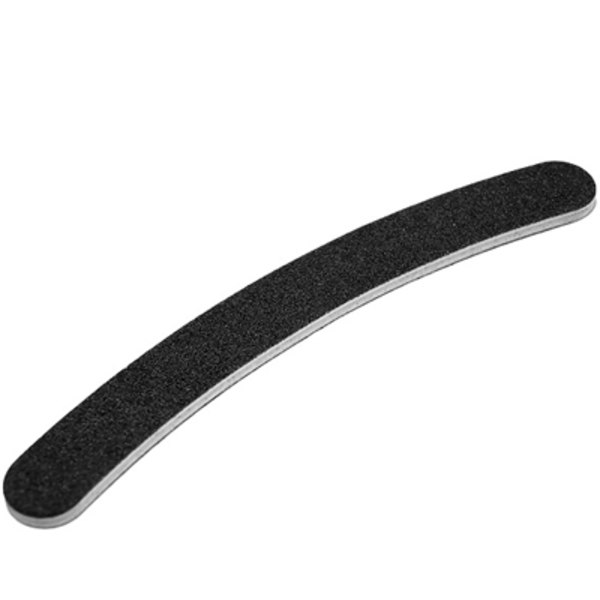 Silcare - Nagelfil -  Banan - Svart - 100/100 - 5-pack
