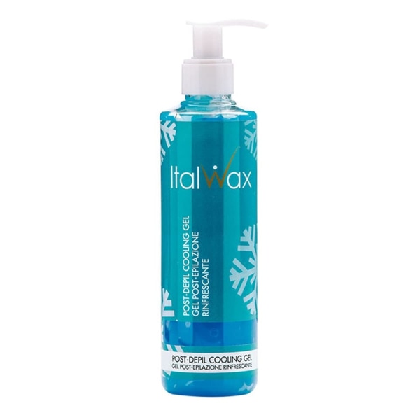 Italwax - Efter vaxning - Cooling gel - 250 ml - Menthol Blå