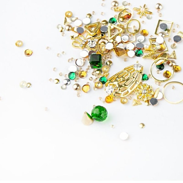 Dekorationer - Mix - Guld - 04 - Erinite Multicolor