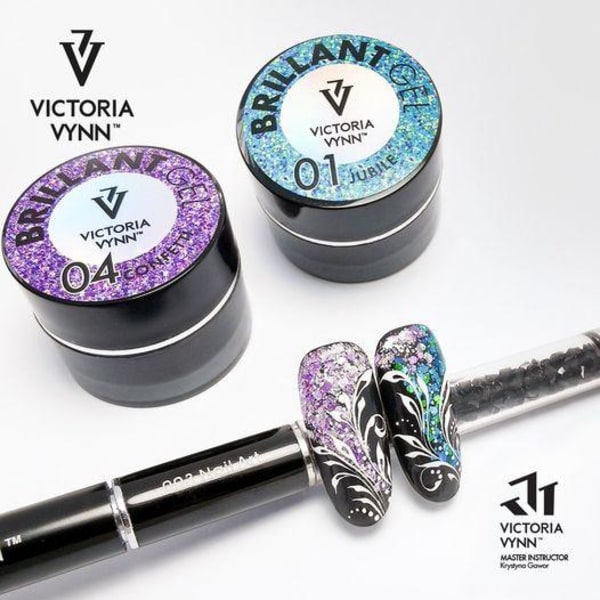 Victoria Vynn - loistava - 04 konfetti - hyytelö Purple