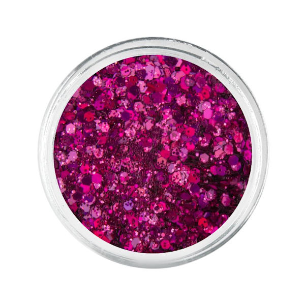 Nagelglitter - Wink Effect - Hexagon - 18 Lila