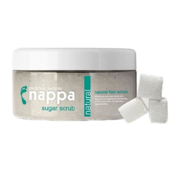 Nappa - Pedikyr system - Sockerskrubb - 400 gram Transparent
