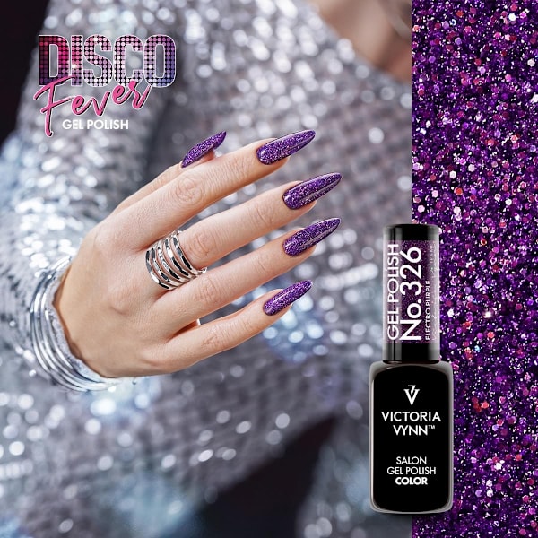 Victoria Vynn - Gel Polish - 326 Electro Purple - Gellack Purple